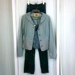 Arianne Bundle Velvet Pant bustier jacket bundle